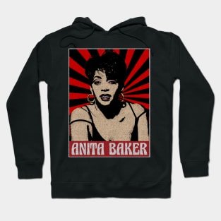 Anita Baker 80s Pop Art Hoodie